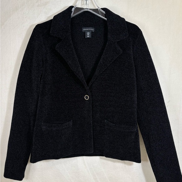 Adrienne Vittadini Jackets & Blazers - Adrienne Vittadini Women’s Classic Black Buttery Soft Polyester Blend Blazer